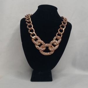 Embellished chain necklace